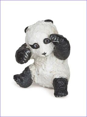 Papo Playing Baby Panda Cub Animal Figurine New w/Tag Add-On Item Age 3+